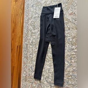 LSKD Fusion High-Waisted Black Leggings